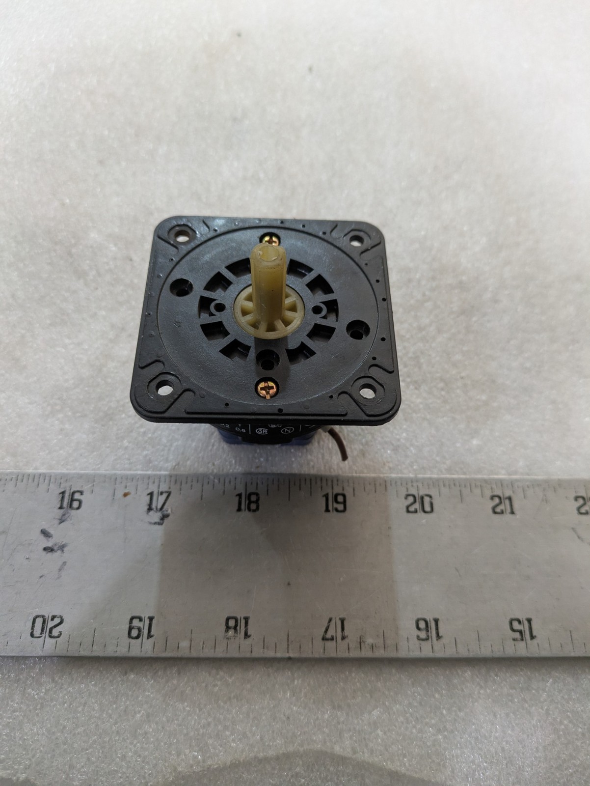 A220 Rotary Selector Cam Switch Panel Mount Industrial Electrical Component