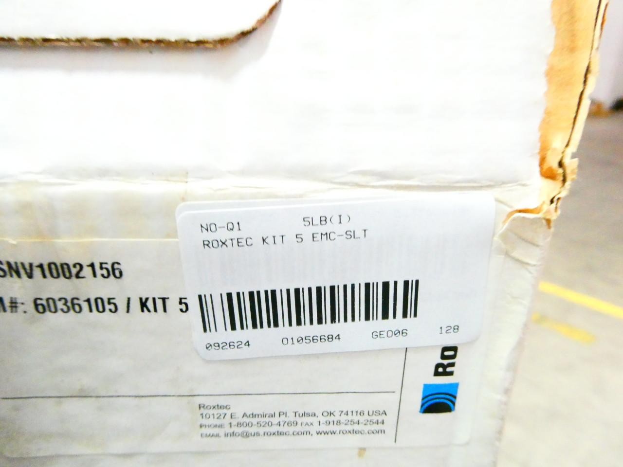Roxtec KIT 5 EMC-SLT 75/4 3in Npt S1536661c Fitting
