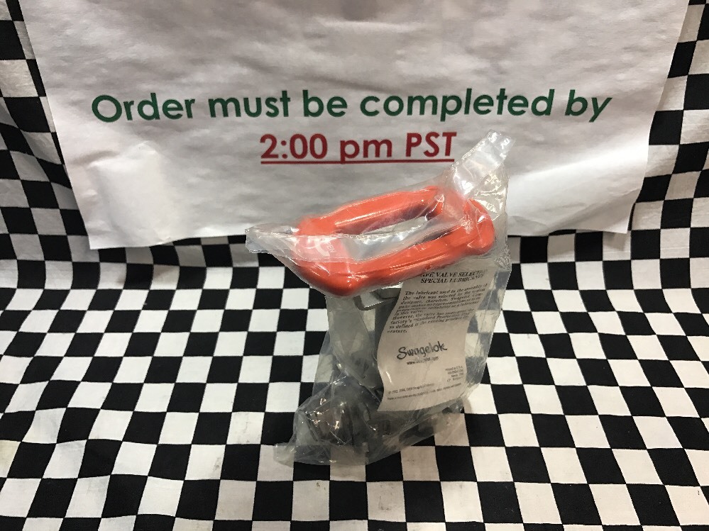 SWAGELOK Ball Valve 60 Series, 1/2″, SS-63CS8-EK-HL, SS63CS8EKHL, #1371A3
