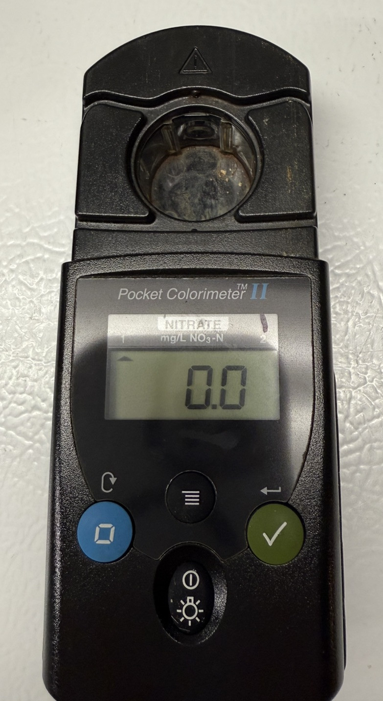 HACH 58700-02 POCKET COLORIMETER II NITRATE TEST KIT COMPLETE