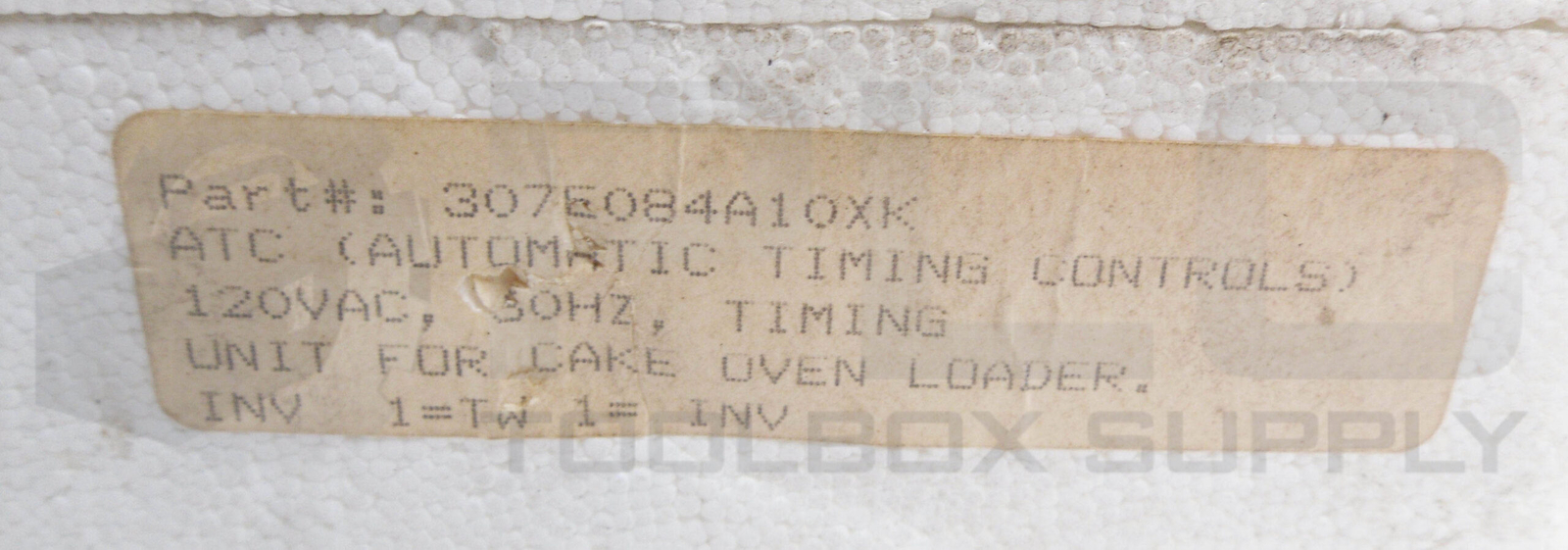 NEW ATC 307084A10XK TIMING UNIT 120VAC 60HZ 0-60 307E084A10XK *READ*