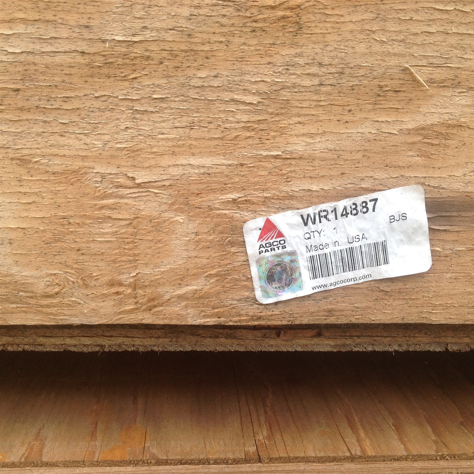 WR14887 COVER WILMAR SPREADER S-500, S-501, S-600, S-800, SS600B
