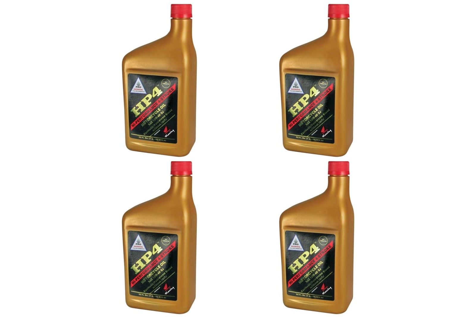 Pro Honda Hp4 4 Stroke Motor Oil 10W 40 Case Of 4 32 Oz Premium Quality