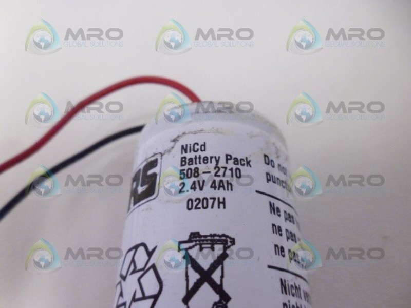RS COMPONENTS 508-2710 BATTERY PACK NSNP