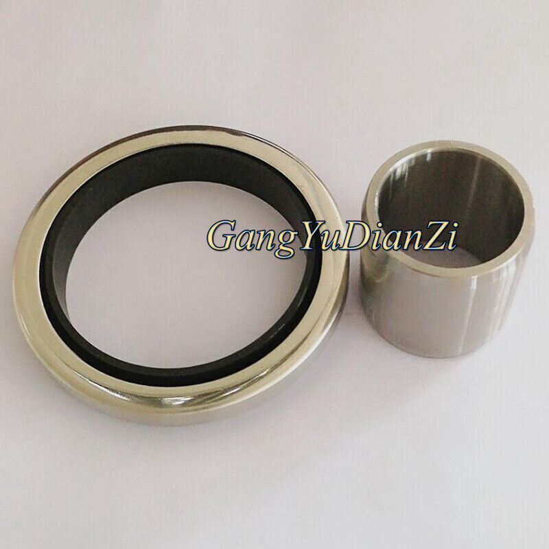 Oil Seal + Shaft Sleeve Bushing Fits Atlas Copco Air Compressor 2901056100