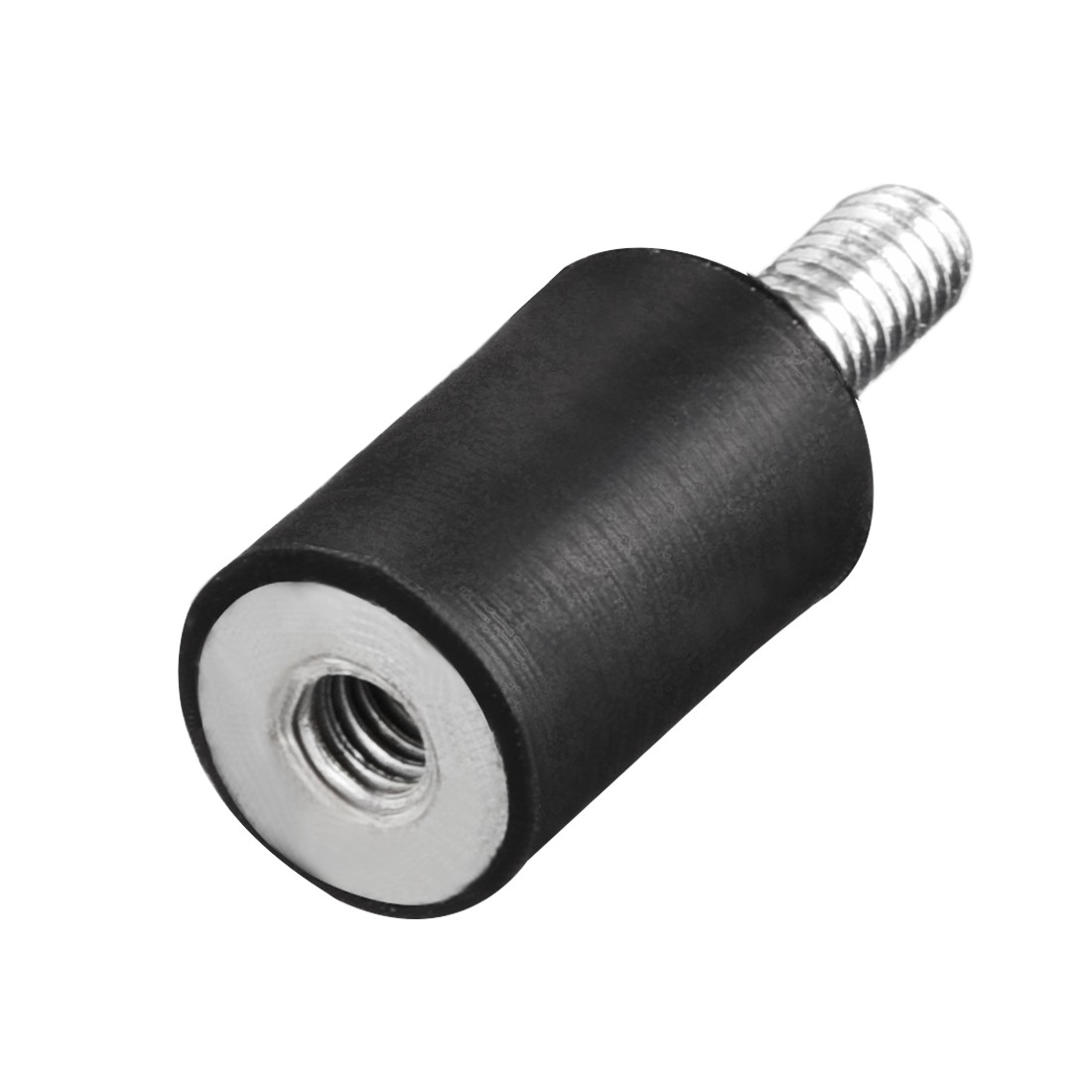 M4 Thread Male Female Rubber Mounts Vibration Isolators 10x15mm Black 8pcs
