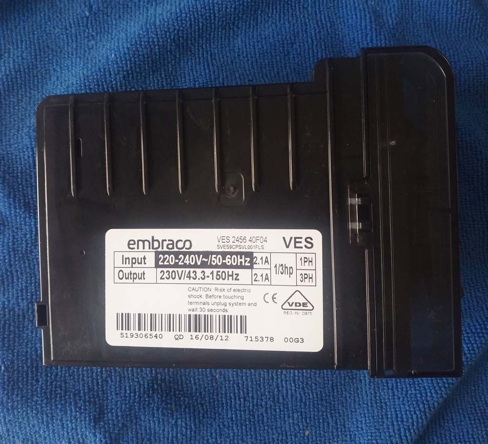 ORIGINAL & Brand New Embraco Refrigerator Inverter VES 2456 40F04