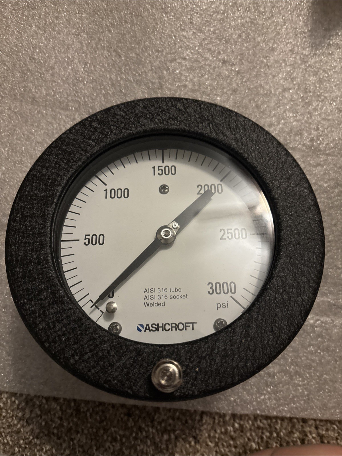 Ashcroft 45-1377-SS-04B-300 4-1/2” 300 PSI