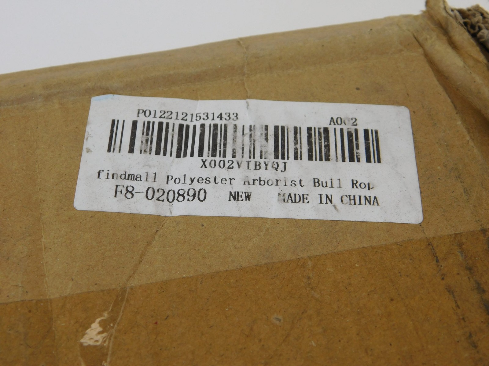 Findmall F8-020890 Polyester Arborist Bull Rope – NEW Surplus!