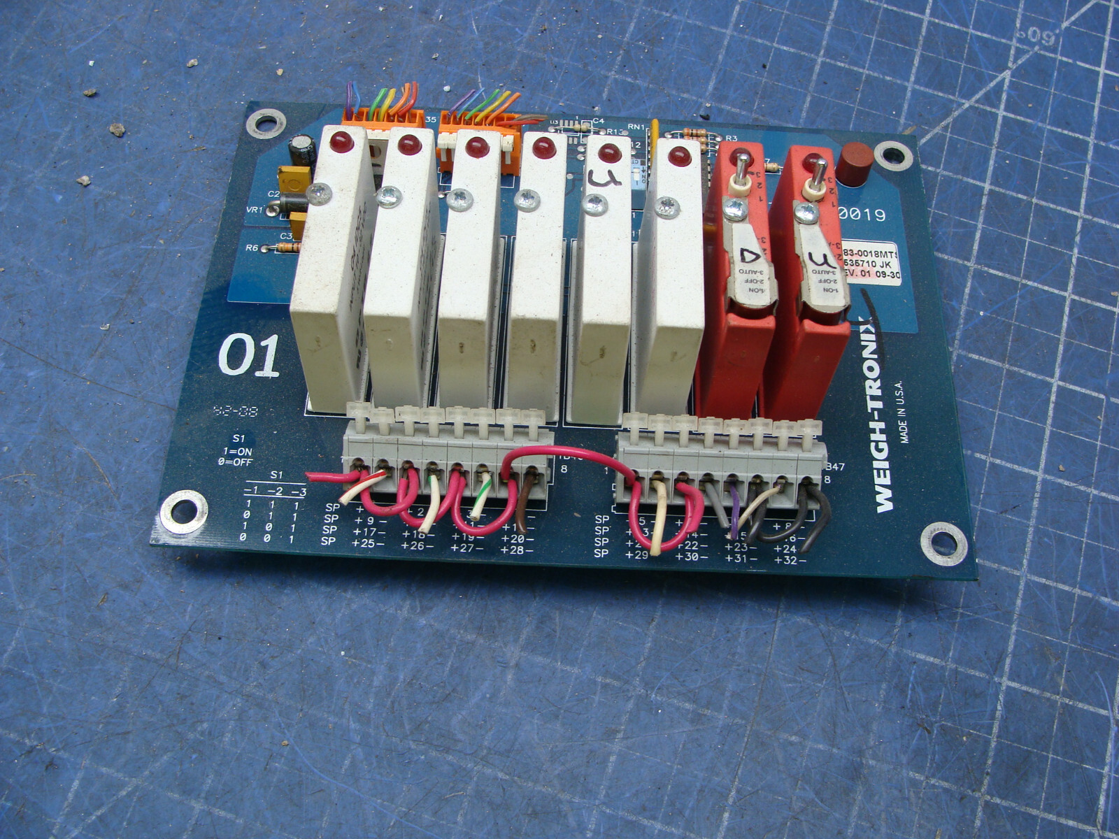 WEIGH-TRONIX D47182-0019 CIRCUIT BOARD