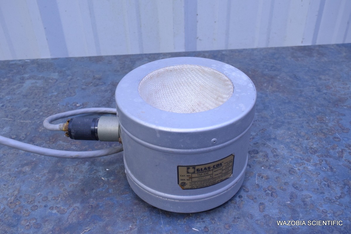 GLAS-COL TM-106 HEATING MANTLE 500ML WITH ALUMINUM HOUSING