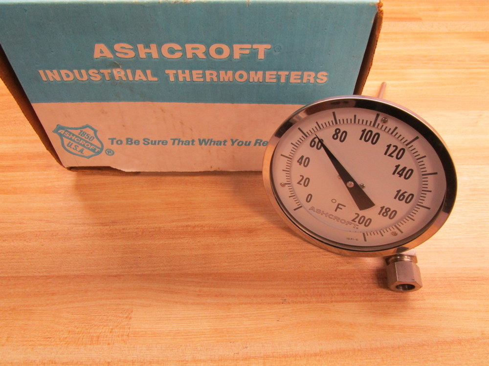 Ashcroft 50 EI42 W 040 0/200F Thermometer