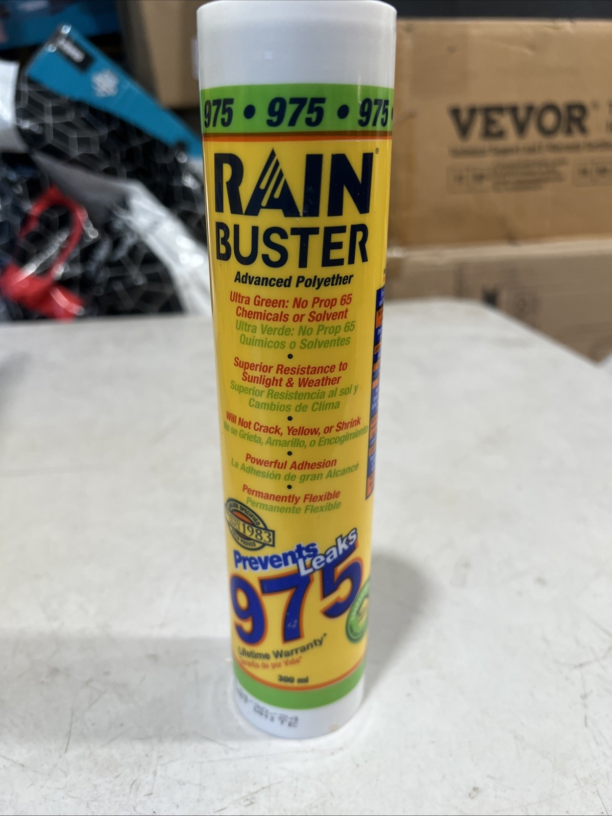 RAIN BUSTER – 975 HIGH PERFORMANCE Polyether (sealant/adhesive) (24PACK)