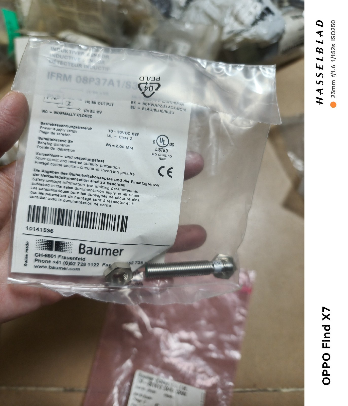 1P baumer IFRM 08P37A1/S35L ，35036 NEW Quickly delivery