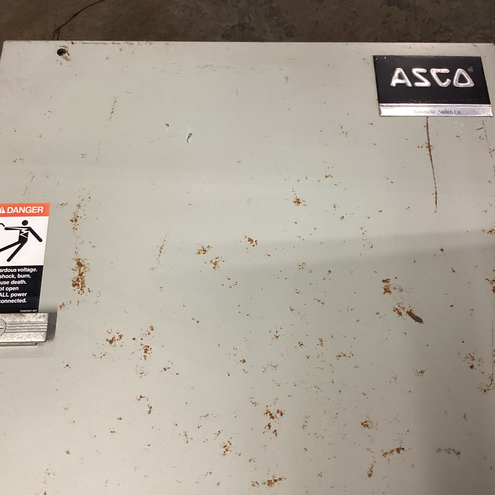 ASCO REMOTE POWER CONTROL 158C138C 100AMP 920 158C #809AT2