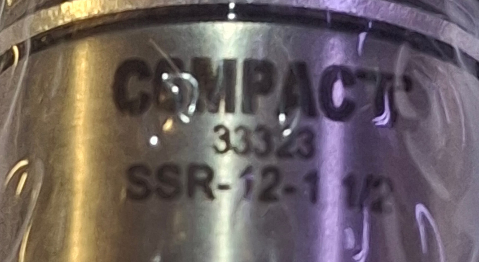 1 NEW COMPACT SSR-12-1 1/2 CYLINDER NNB ***MAKE OFFER***