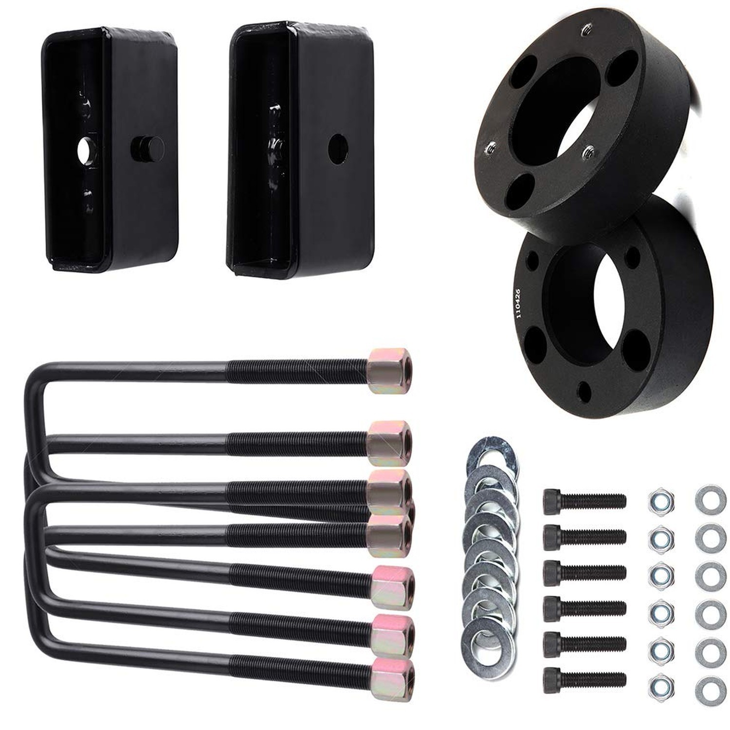 SCITOO Lifts 3 inch Front and 1.5 inch Rear Suspension Strut Spacers for Niss…