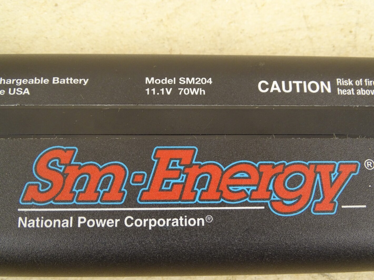 SM-Energy Snap-On Battery 11.1V 70Wh UNTESTED, SM204