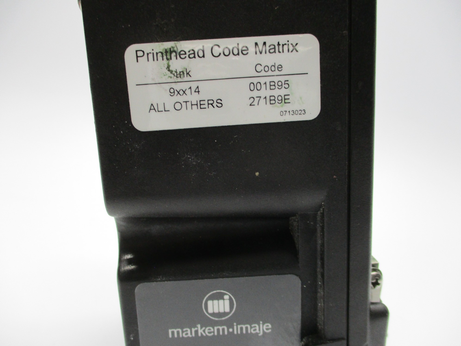 MARKEM 001B95-271B9E UNMP