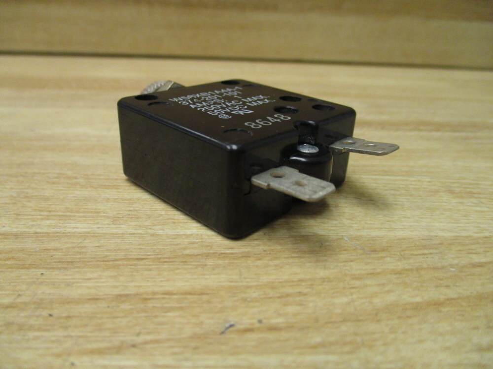 Potter & Brumfield W58XB1A4A-1 1 AMP Circuit Breaker 374-201-101 (Pack of 2)