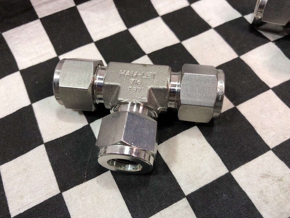 2x Swagelok / Ham Let Tee Union 1/2”, SS-810-3 & 764LSS1/2, Shipsameday#102QW