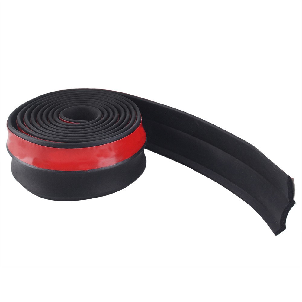 Weather Resistant TPVC Lip Spoiler Anti-Scratch Bumper Guard Trim Universal Cars