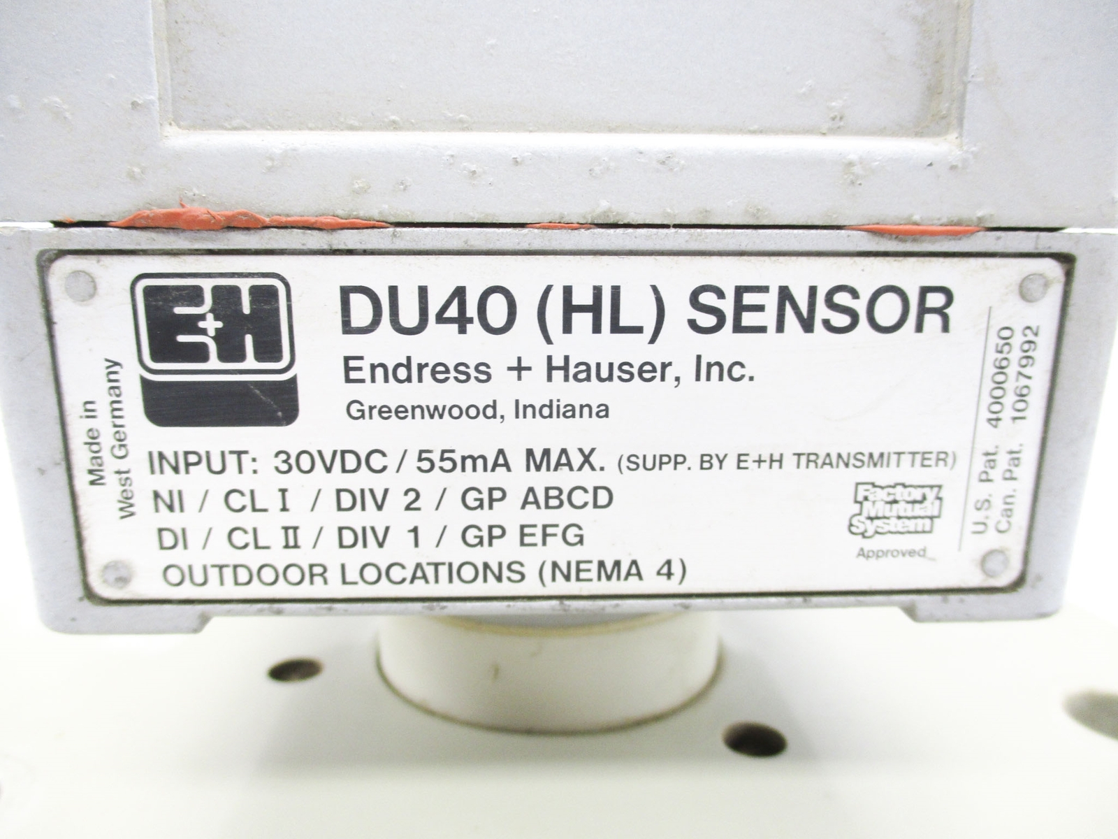 ENDRESS HAUSER DU40 UNMP