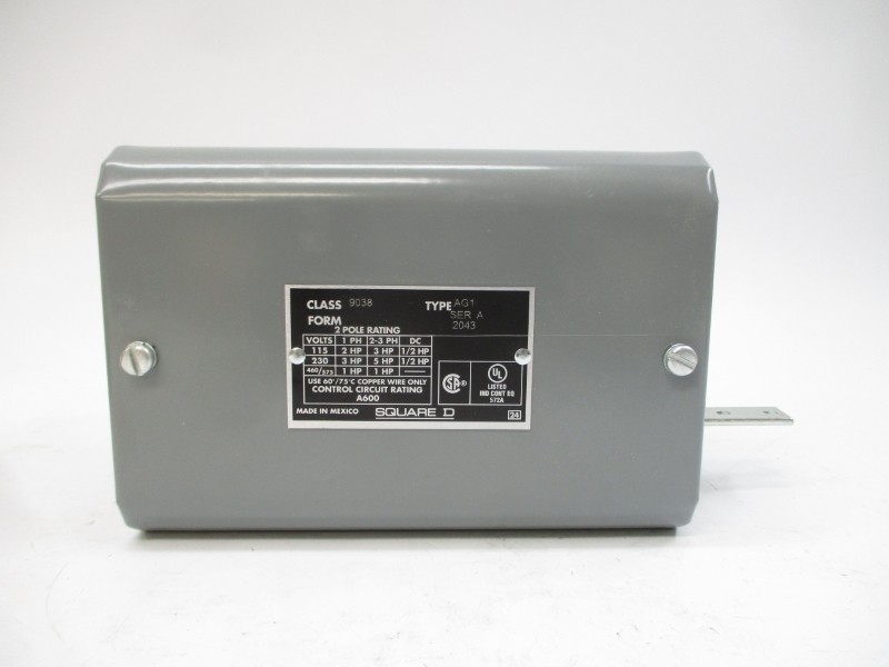 SQUARE D 9038AG1 SER. A 575V NSMP