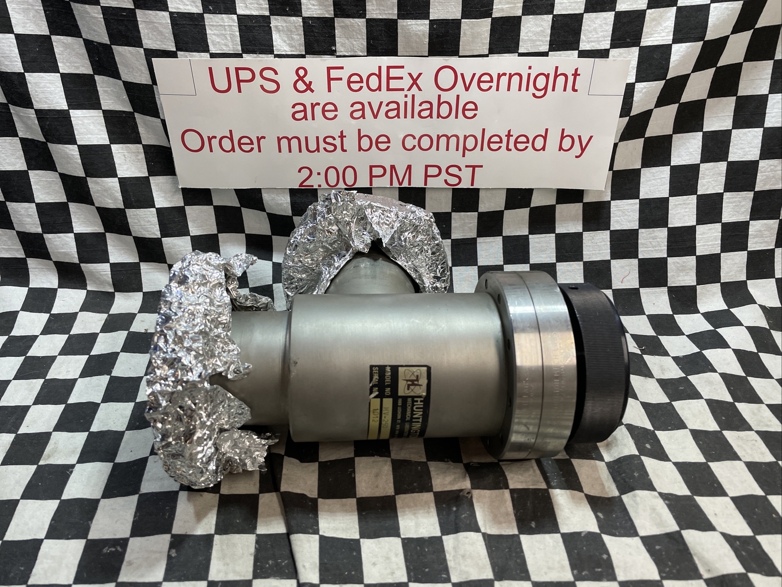 HUNTINGTON MANUAL ANGLE VALVE CONFLAT 4.50″, MV-250, MV250, SHIPSAMEDAY