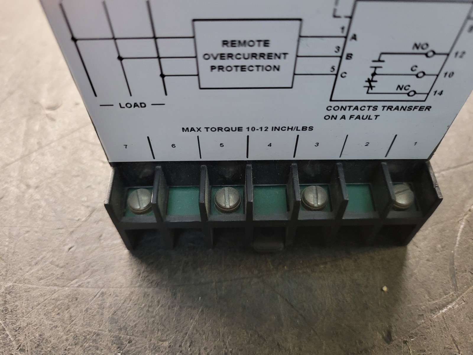 Instrument Transformers Inc. SPVRB 480 Voltage Relay.