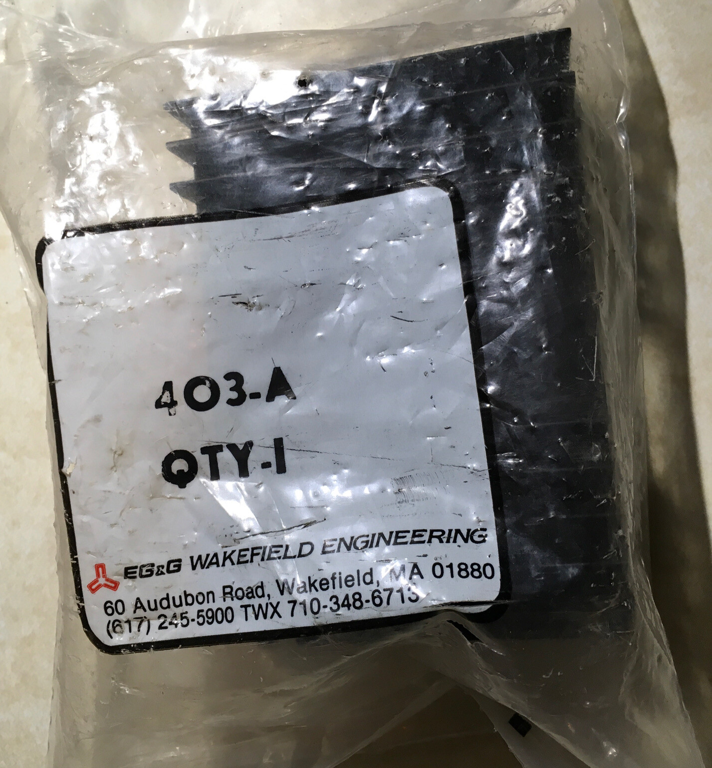 Heat Sink EG & G Wakefield Engineering 403-A Heat Sink