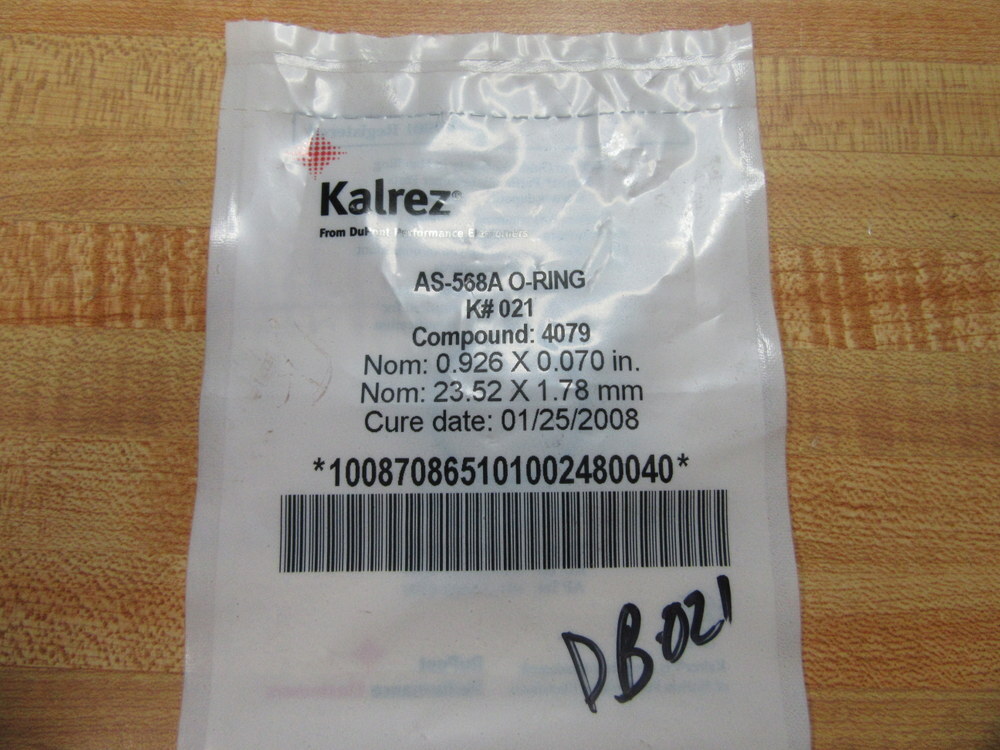 Kalrez AS-568A-021 O-Ring AS-568A (Pack of 2)