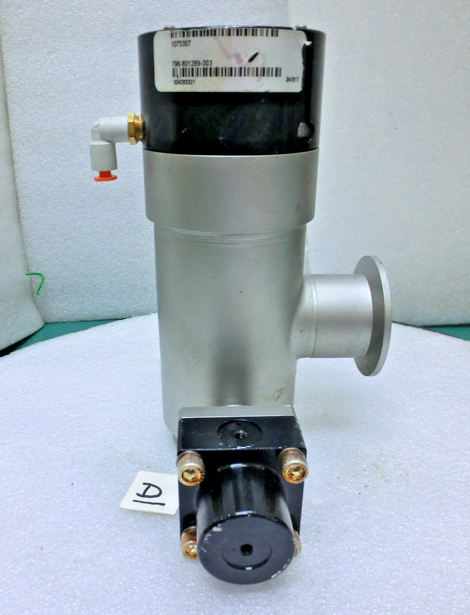 MKS HPS 1075307, Lam 796-801289-003 Actuated Vacuum Isolated valve,Used,US~97486