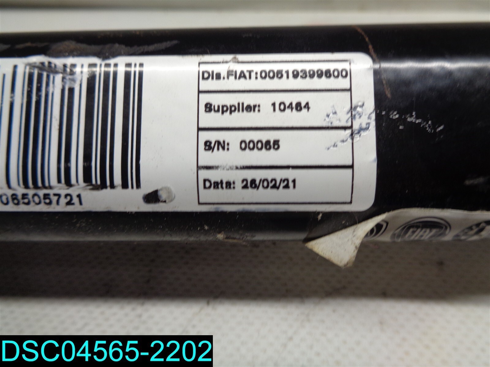 RICAMBI 00519399600 8824 6734 AA-001 22-5/8″ X 1.50″