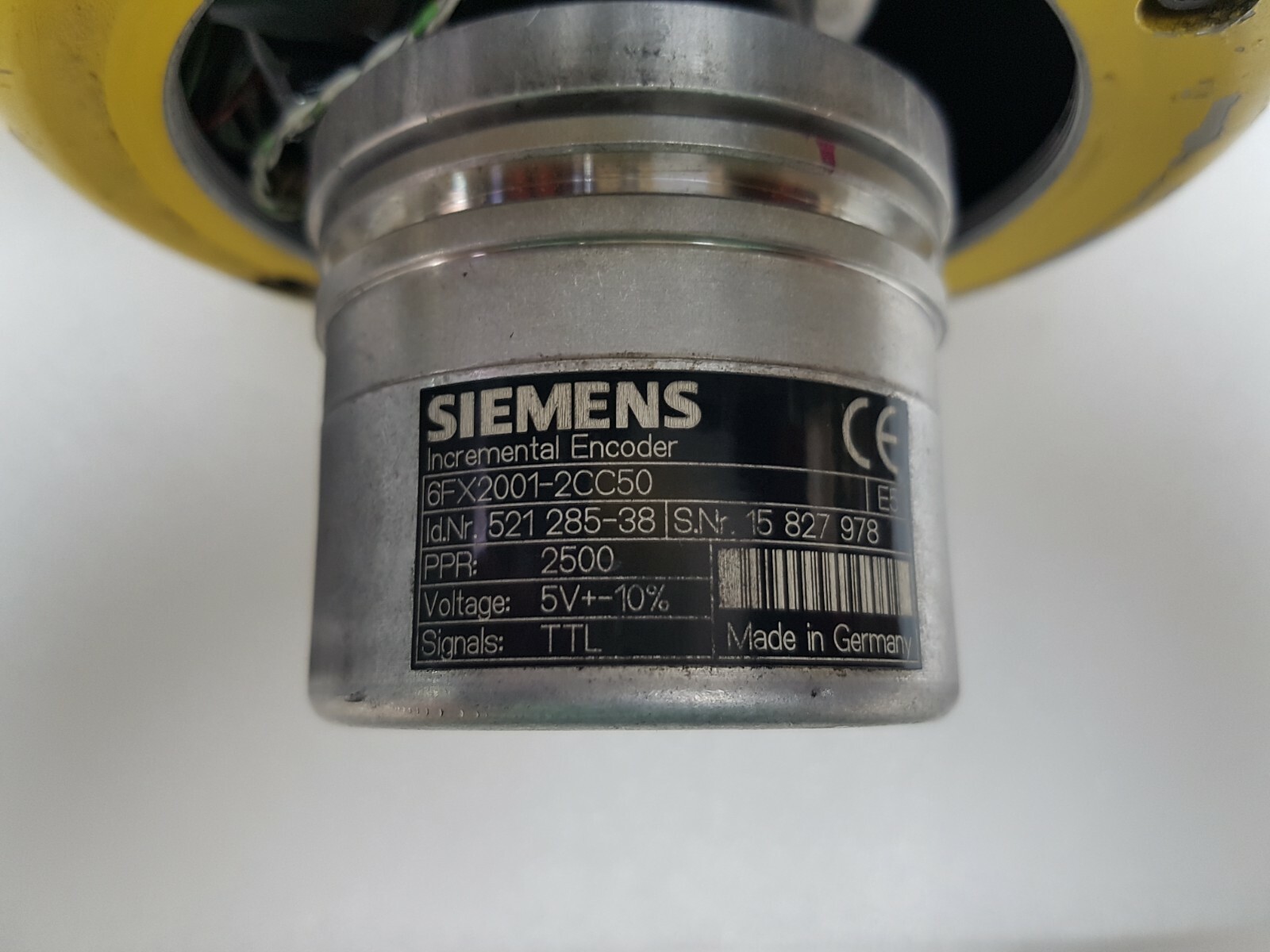 FANUC SERVO MOTOR MODEL 5M A06B-0642-B005, SIEMENS 6FX2001-2CC50