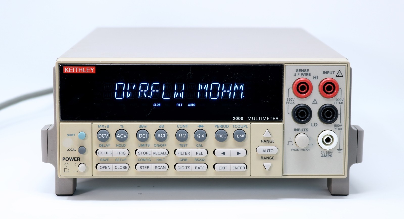VFD to LED Display Replacement SERVICE – Keithley 2000/2015/2010 – LED Upgrade