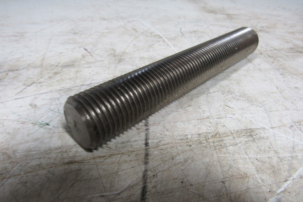 1-1/4″-8x 8″ (OAL 8-1/4″) B8M 316 Stainless Steel Fully Threaded Stud Lot of 5