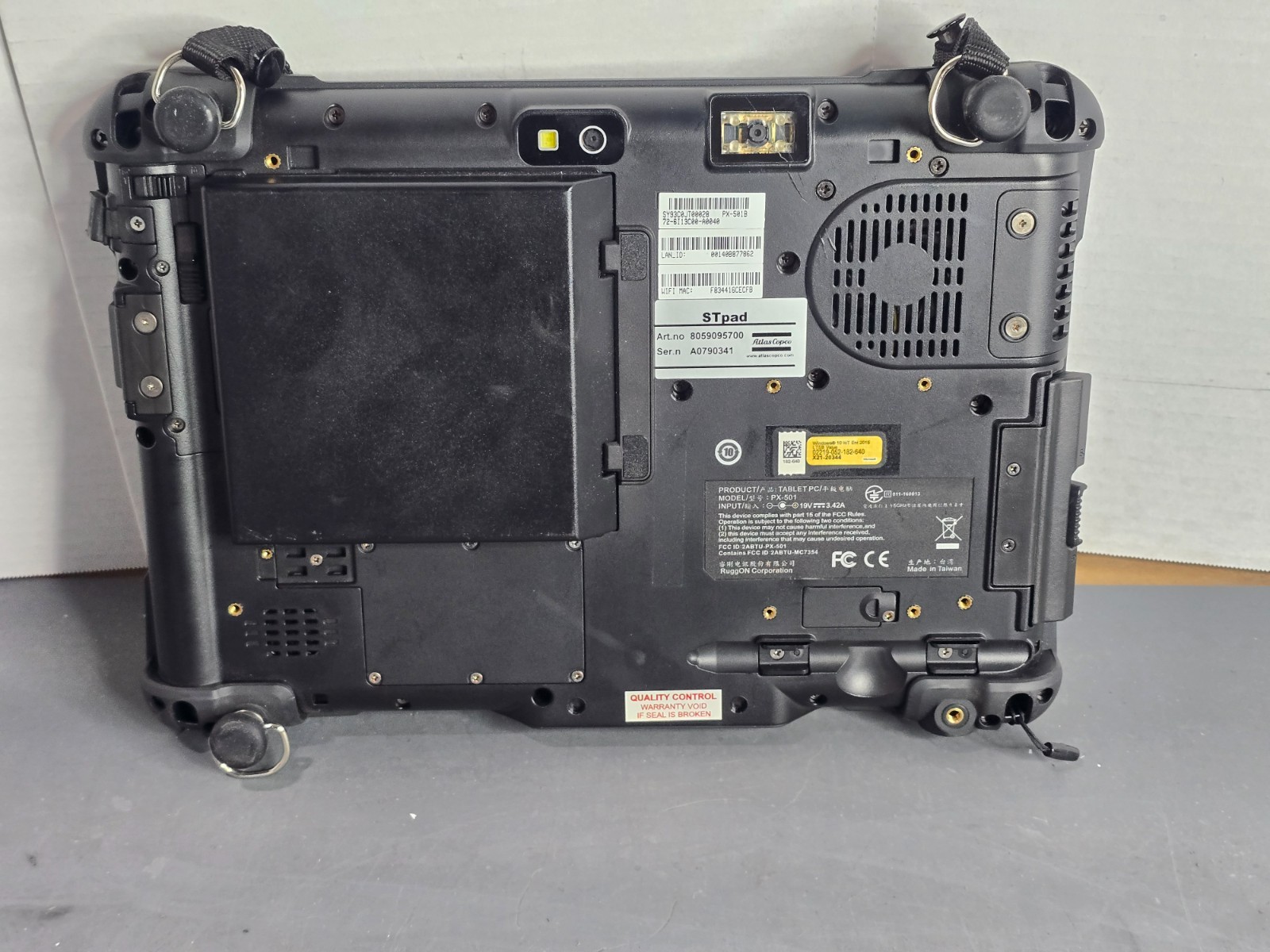 Atlas Copco STpad (PX501) Data Collector Black 8059095700 Tablet PC No OS