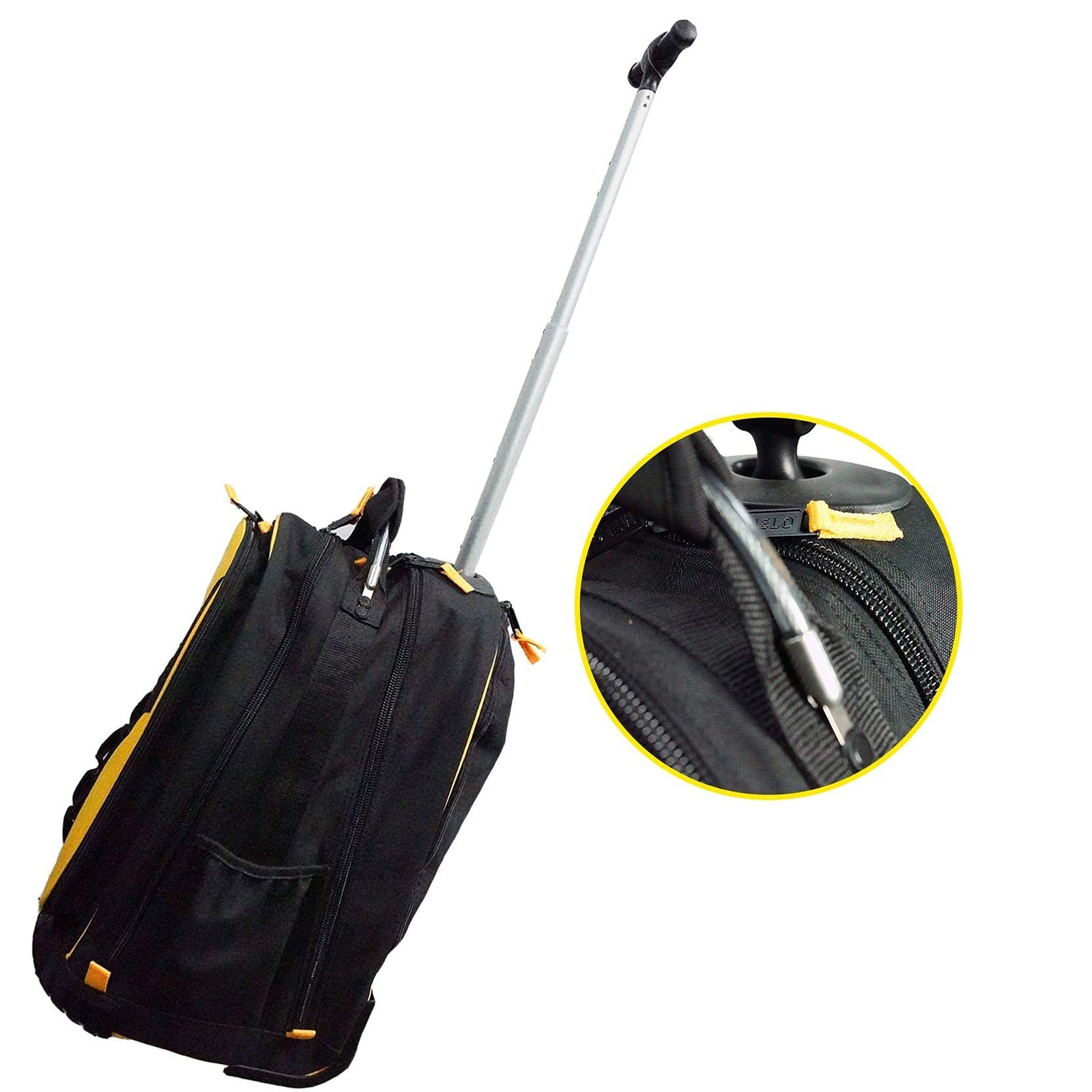 Wheeled Rolling Tool Bag Heavy Duty Tool Backpack for Men Tool Organizer Bag …