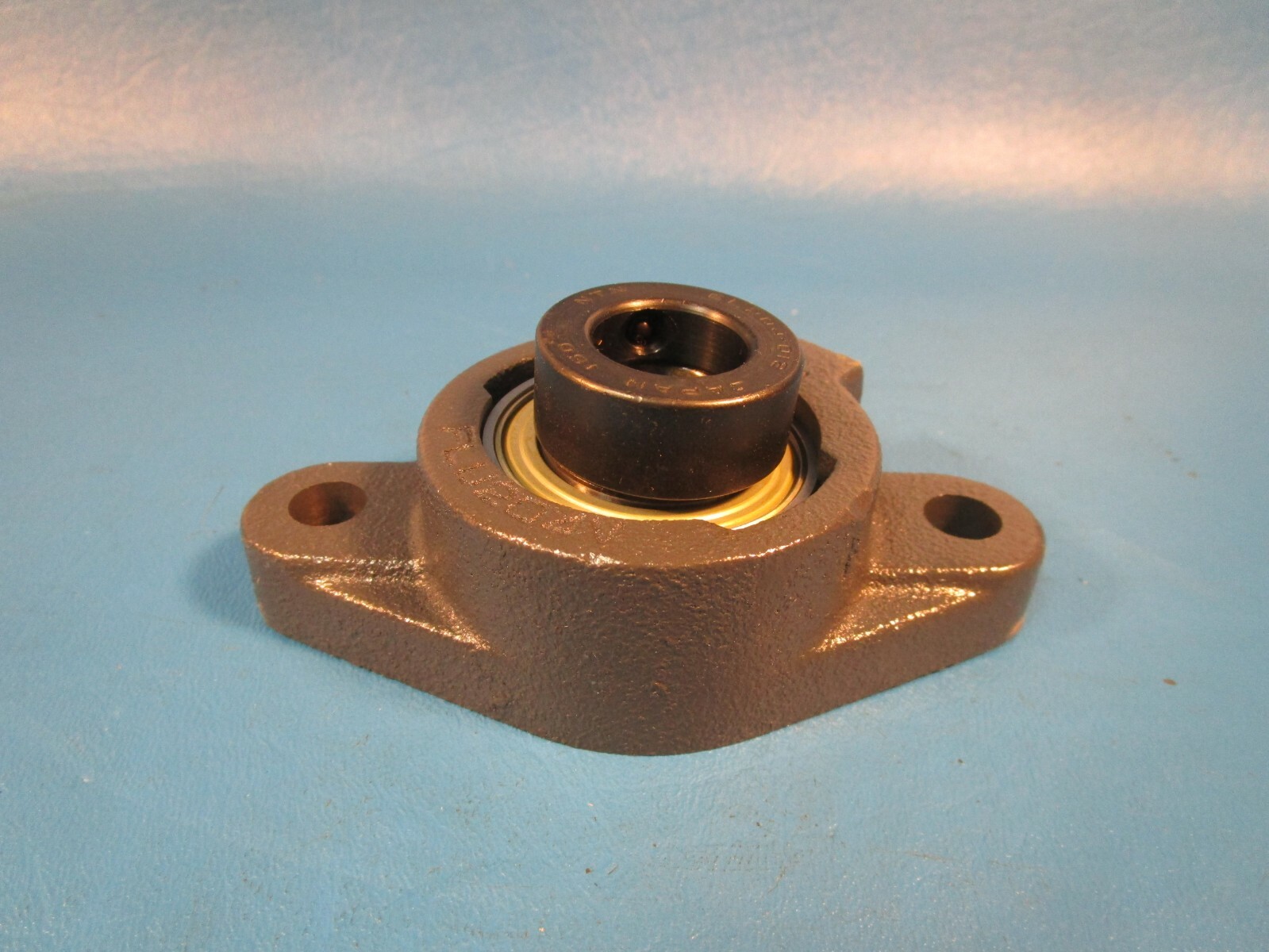 NTN JELFU-3/4, 3/4″ Bore 2 Bolt Flange Bearing, Eccentric Collar
