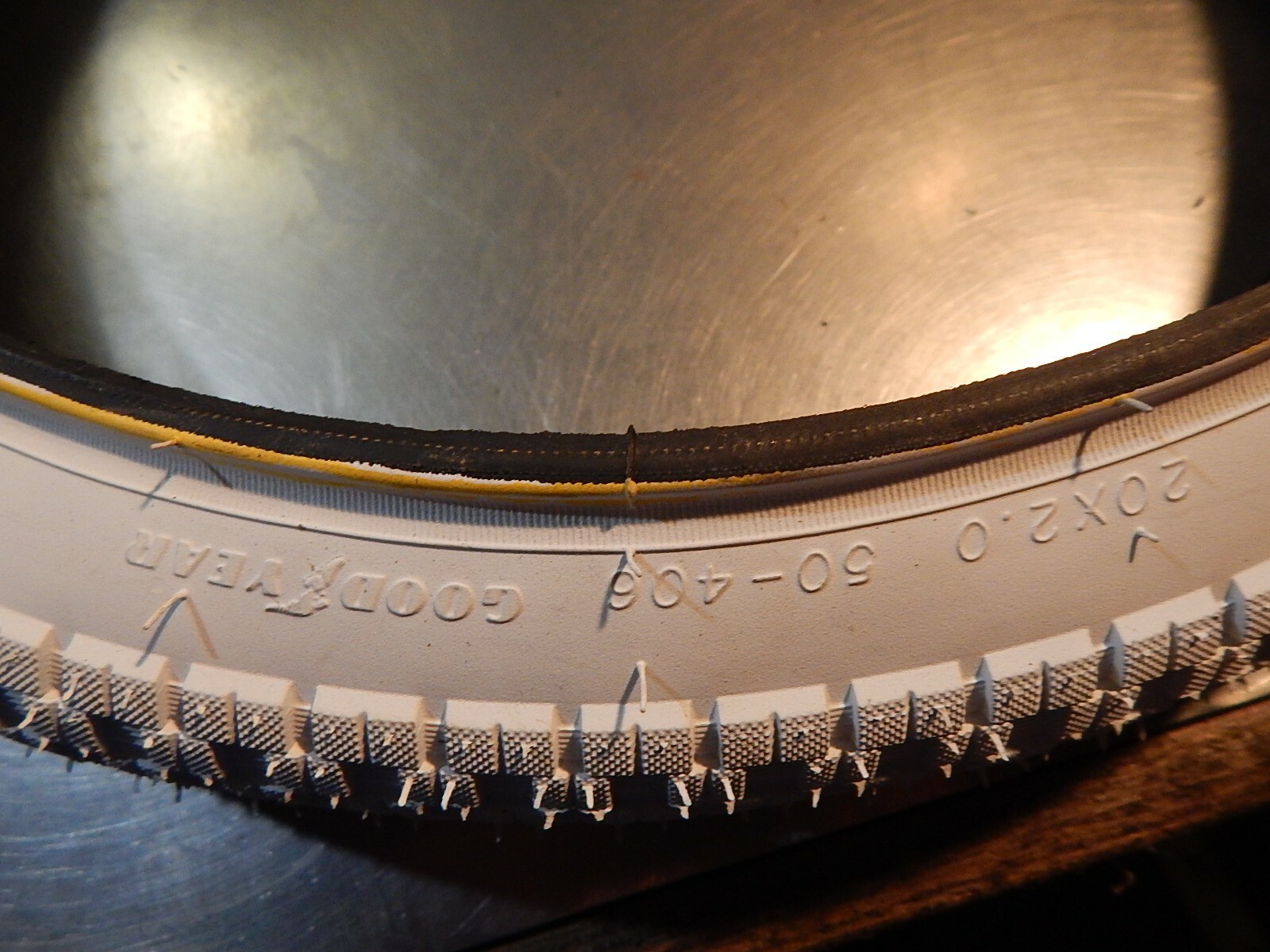 NEW Goodyear 5u-406 20×2.0 tire 1A-1167-02 35-60 psi *FREE SHIPPING*