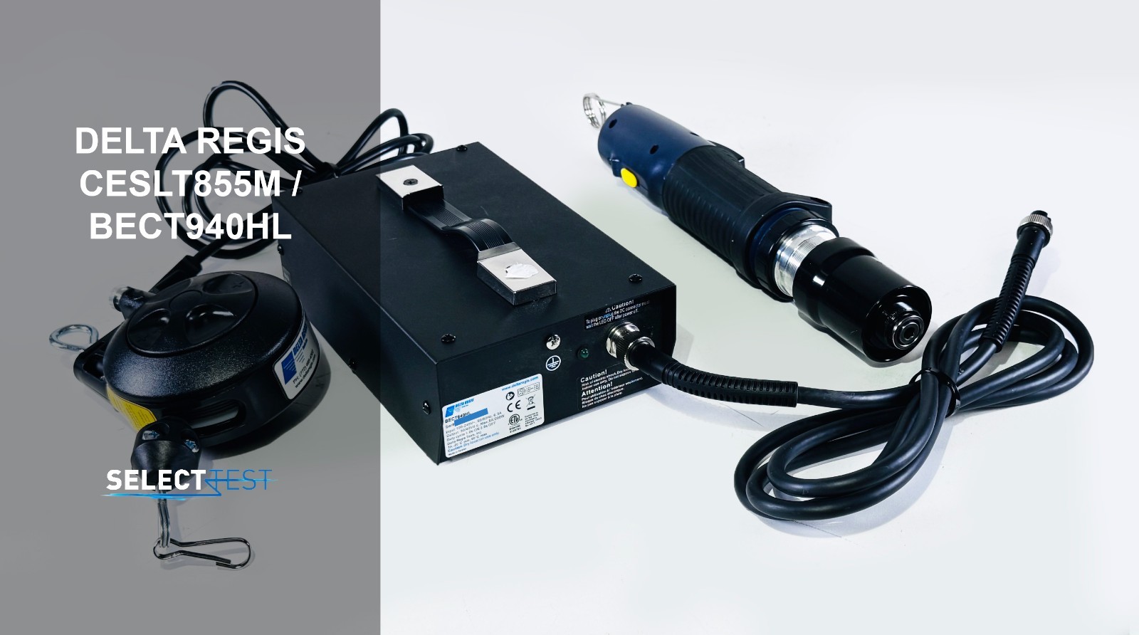 DELTA REGIS CESLT855M / BECT940HL BRUSHLESS ELECTRIC TORQUE SCREWDRIVER (REF: R)