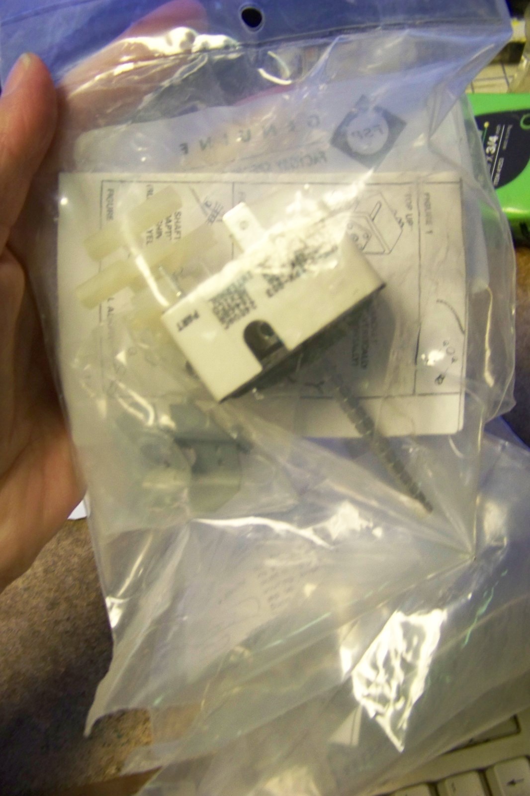 Whirlpool FSP 4391989 range infinite switch