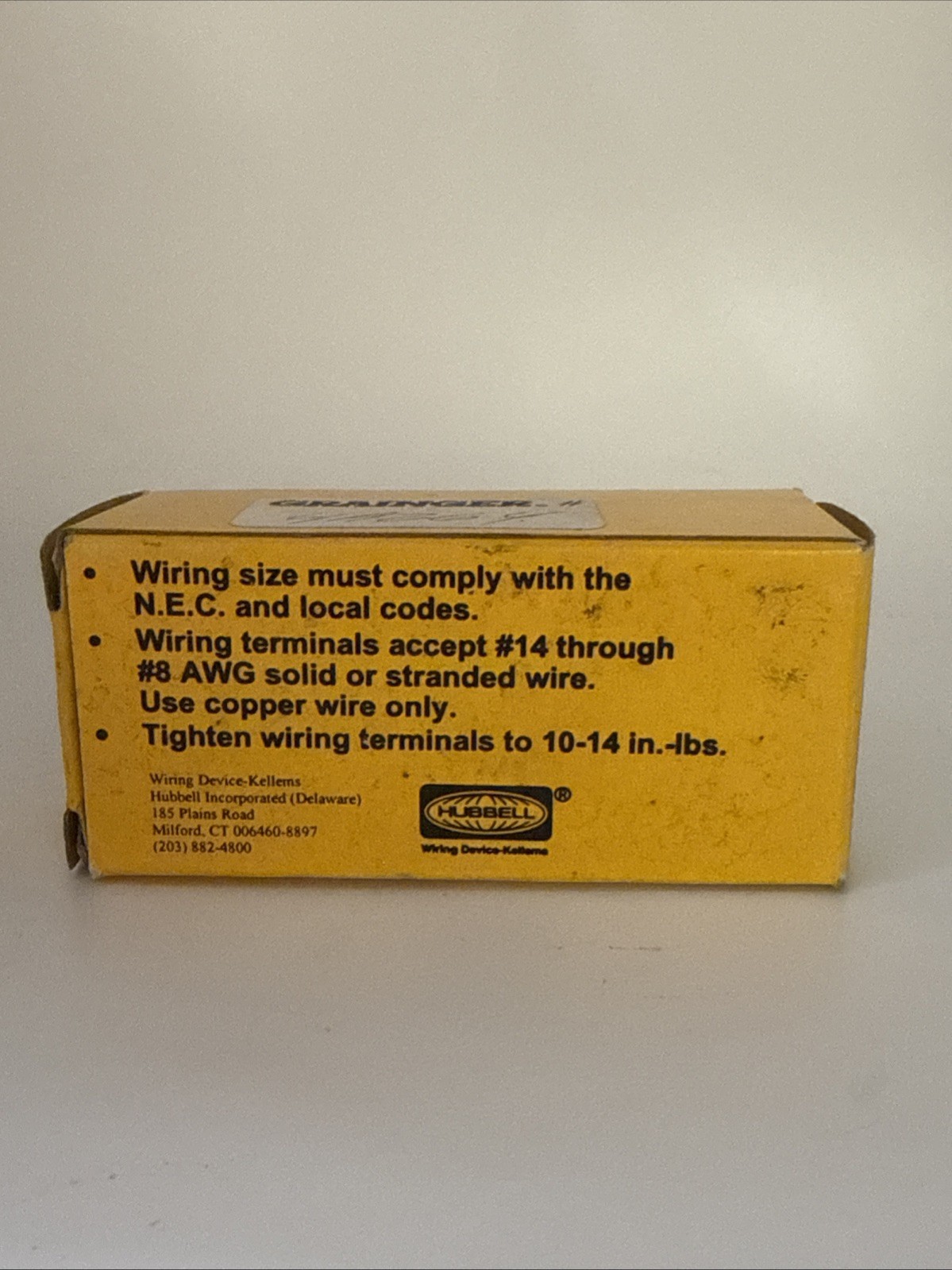 NEW OLD STOCK! HUBBELL 20A 125/250V TWIST LOCK RECEPTACLE HBL2410