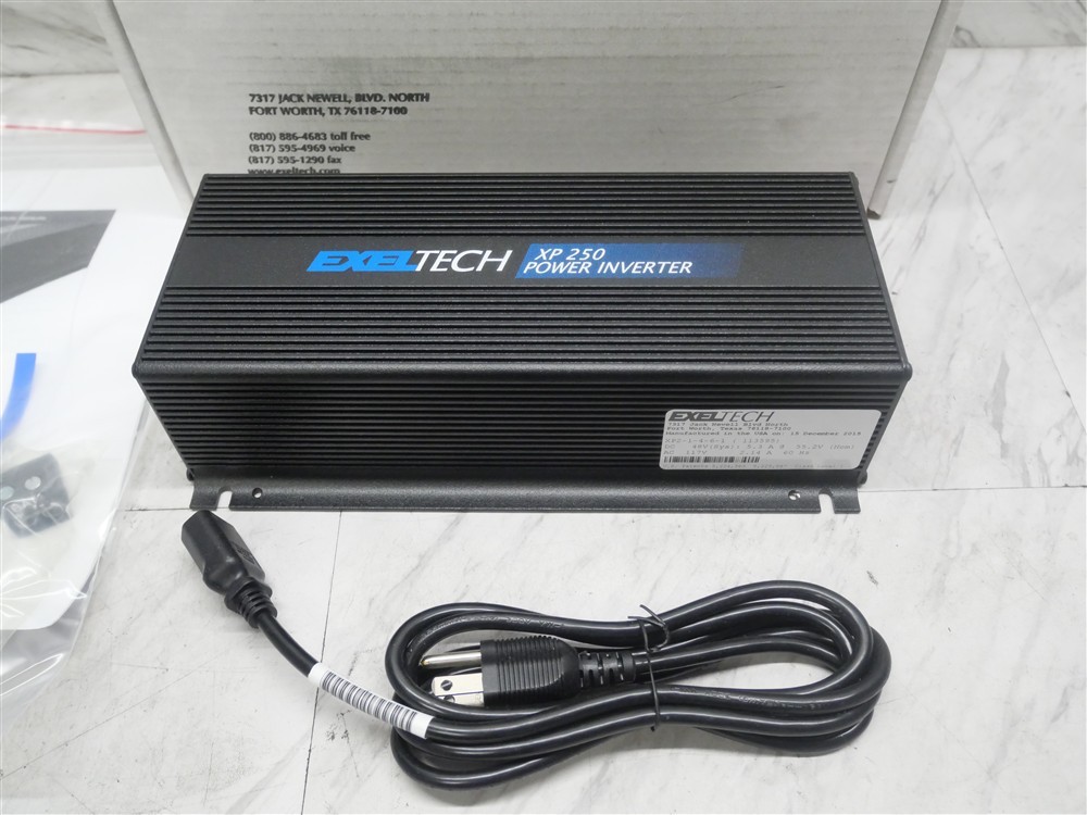 NEW EXELTECH INC XP2-1-4-6-1 / XP2146 DC to AC Power Inverter