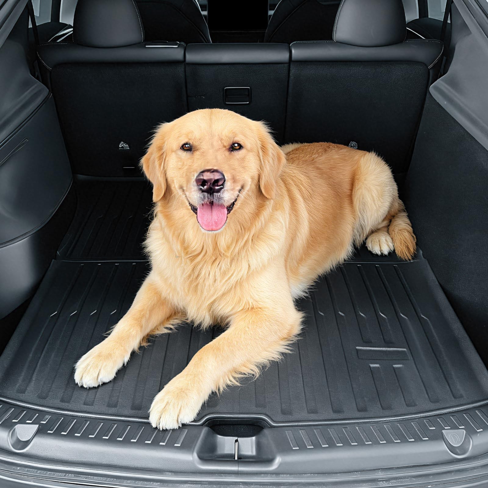 Trunk Mat for Tesla Model Y 2026 2025 (Juniper Compatible), All-Weather TPE R…