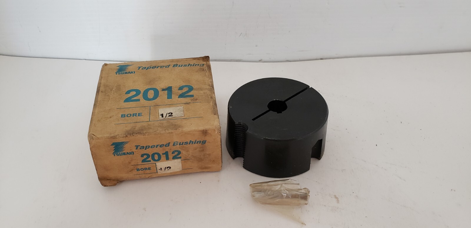 TSUBAKI 2012 1/2 TAPER LOCK BUSHING, 0.500″ BORE, NIB