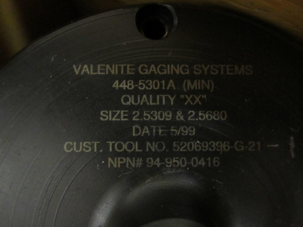 Valenite Gaging Systems 448-5301 In-Line Gage