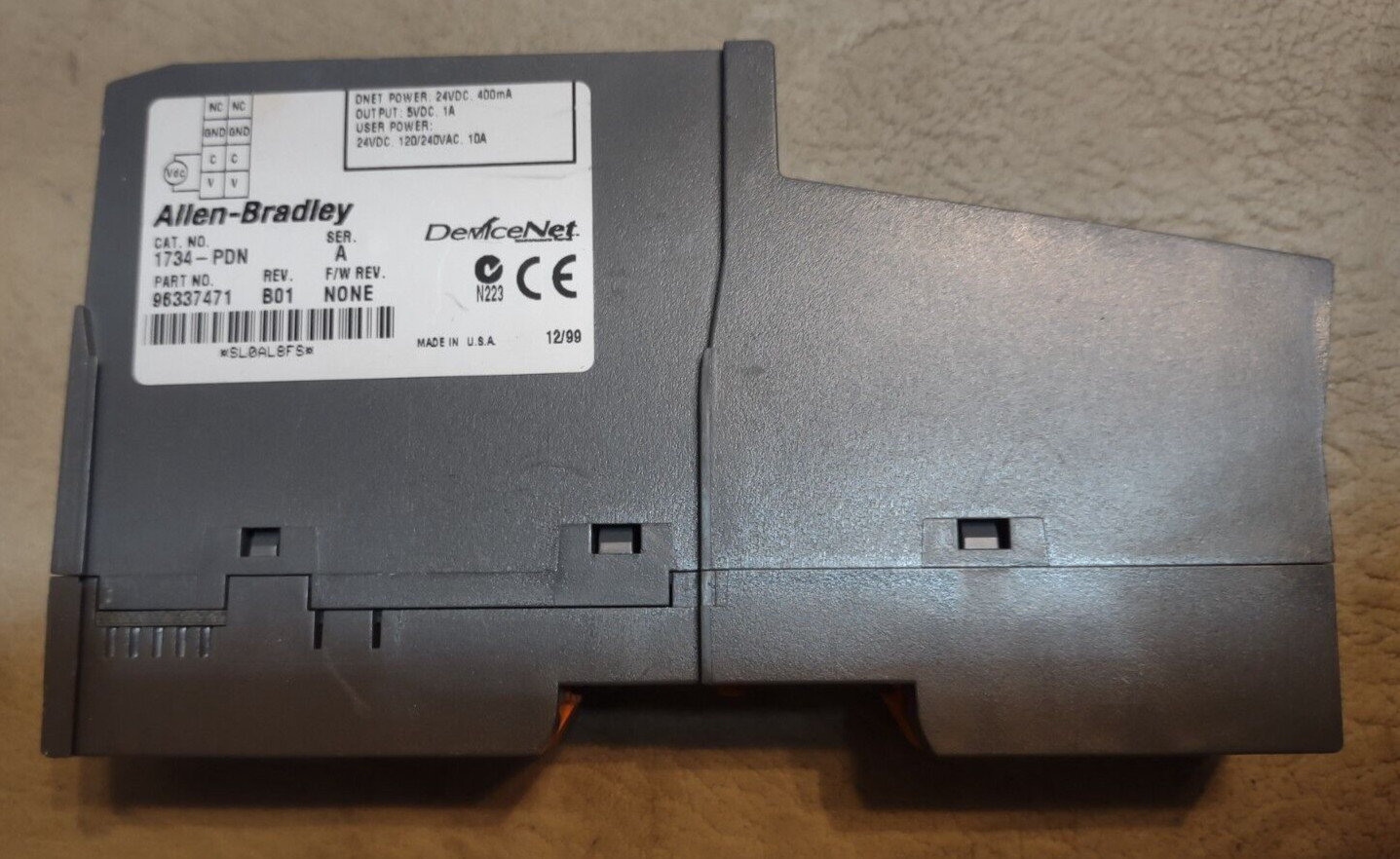 Allen Bradley 1743-PDN Interface Module DeviceNet Ser.A 96337471