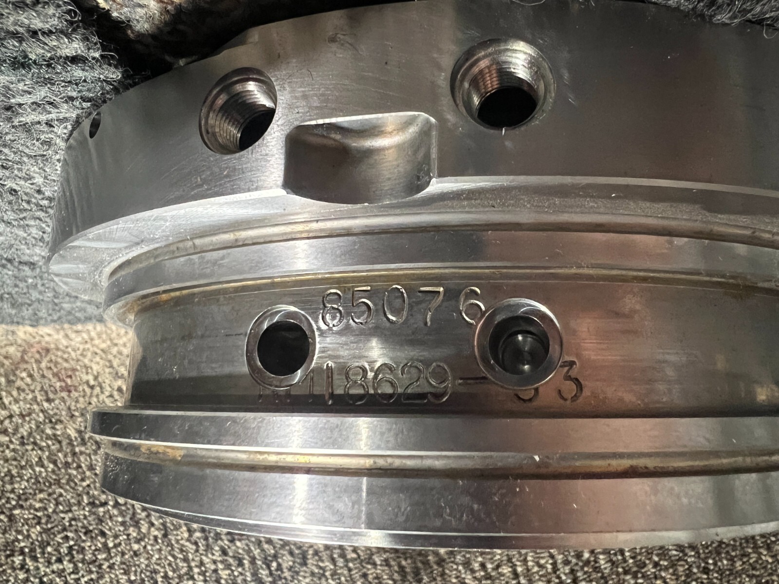 Machining Plate 85076 / Coupling Heavy Duty Steel, 7-3/4″ x 7-3/8″ x 2-3/4″